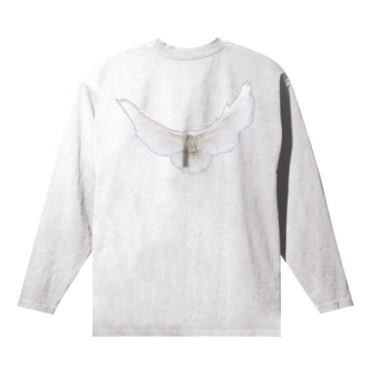 Yeezy Gap Engineered by Balenciaga Dove Long Sleeve Tee White