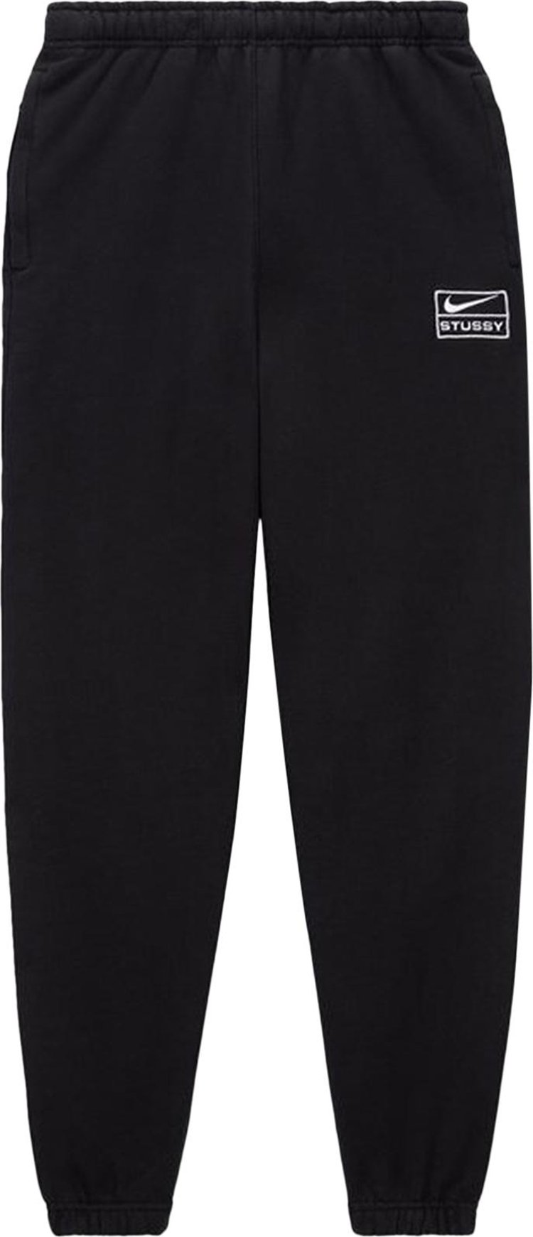 Buy Nike x Stussy Fleece Sweatpants 'Black' - FN5235 010 | GOAT