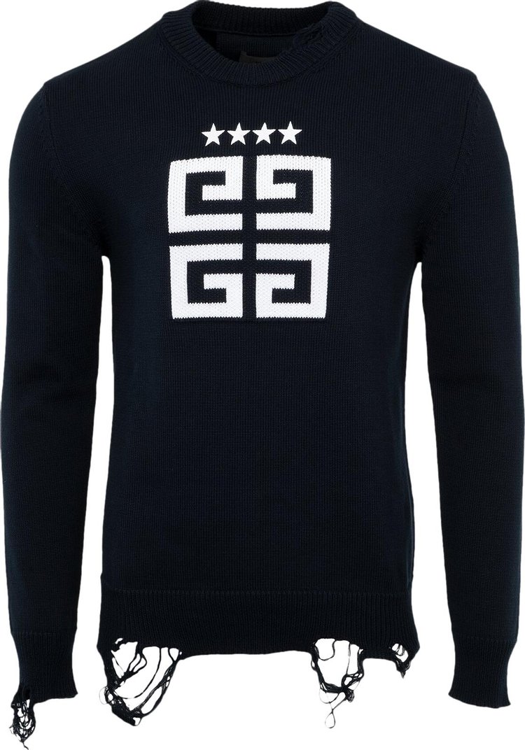 Givenchy 4G Stars Intarsia Jumper 'Night Bluee'