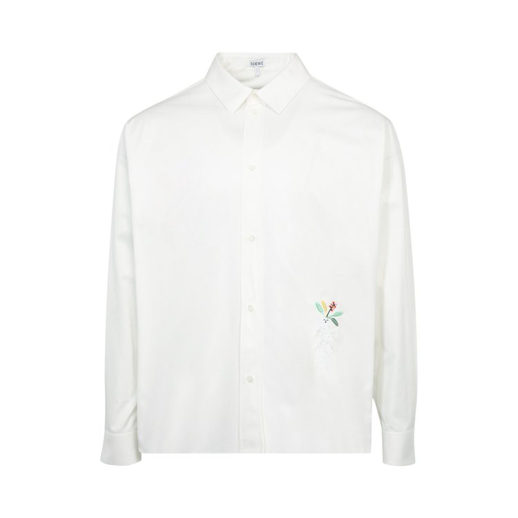 Loewe Shirt 'White/Bkue'