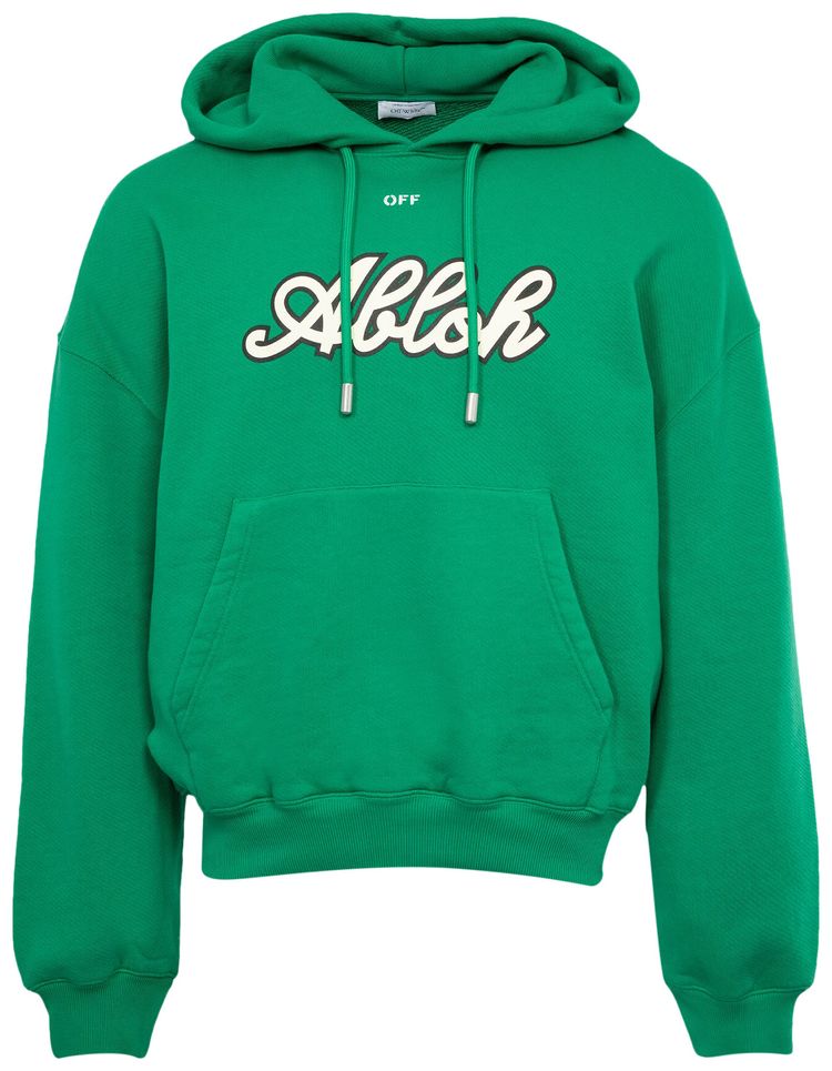 Off White Football Over Hoodie College Green
