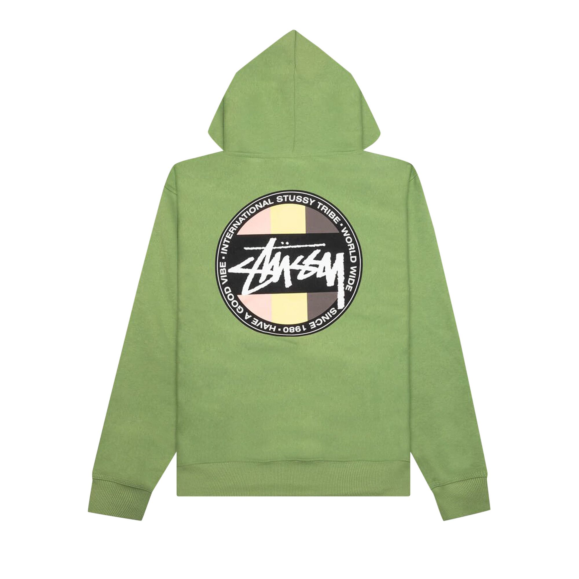 Buy Stussy Classic Dot Hoodie 'Moss' - 1924929 MOSS | GOAT
