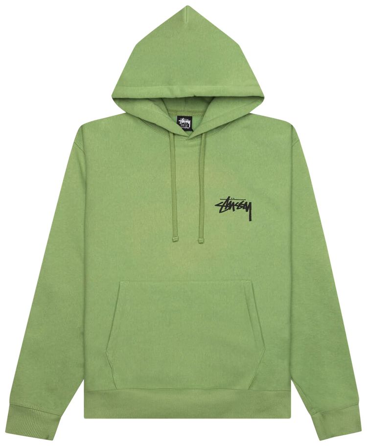 Stussy Classic Dot Hoodie Moss