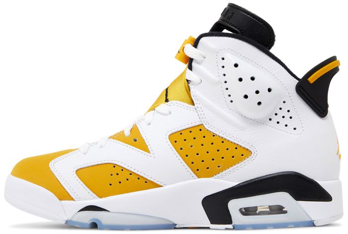 retro 6 yellow jordans