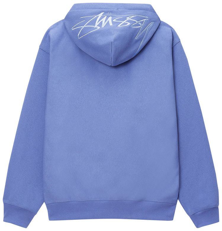 Stussy Back Hood Applique Hoodie Storm