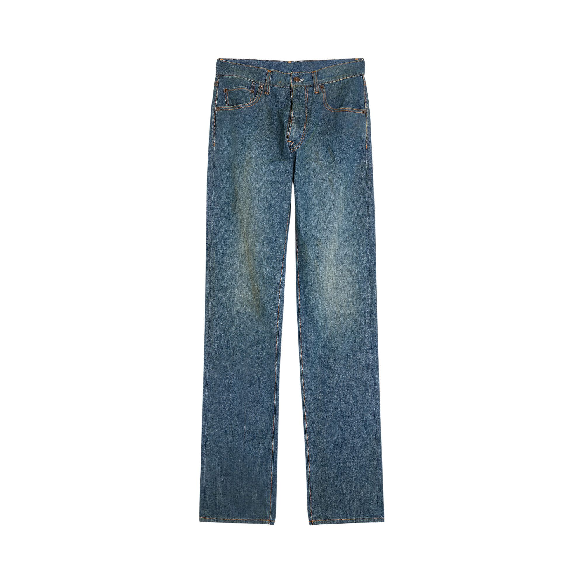 Buy Maison Margiela Americana Jeans 'Vintage Blue
