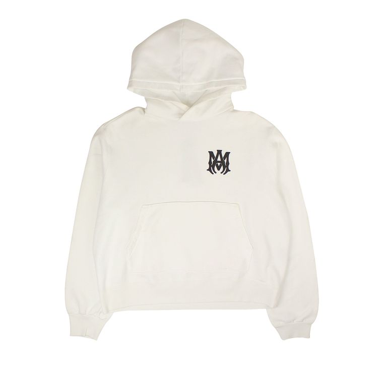 Amiri Core Logo Hoodie White