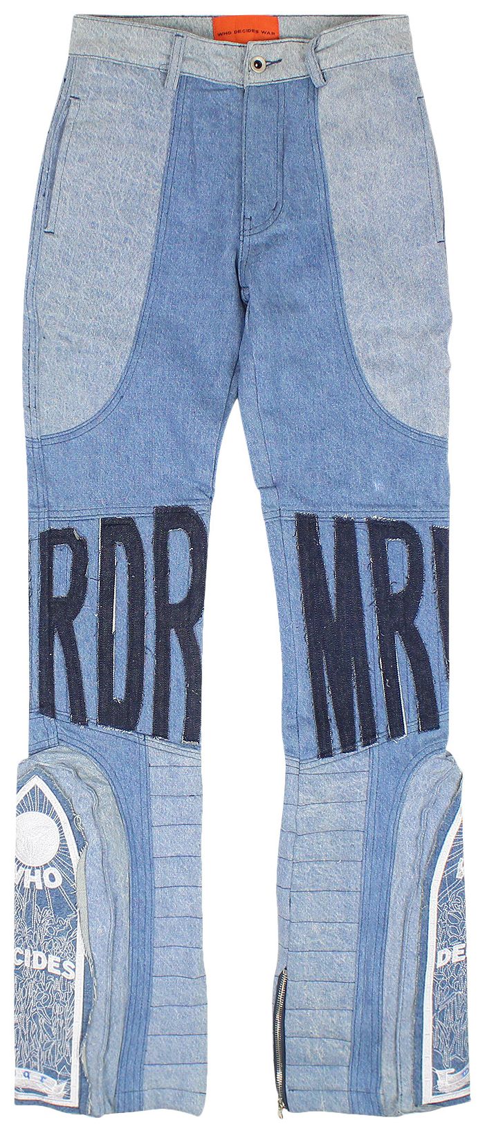 Who Decides War MRDR Moto Denim Jeans Indigo
