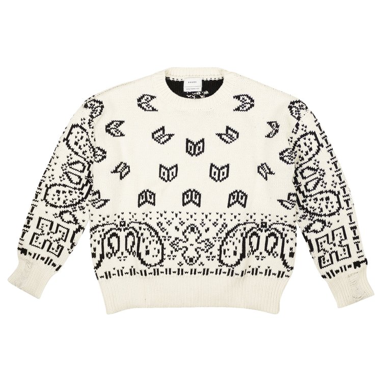 Rhude Lounge Sweater WhiteBlack