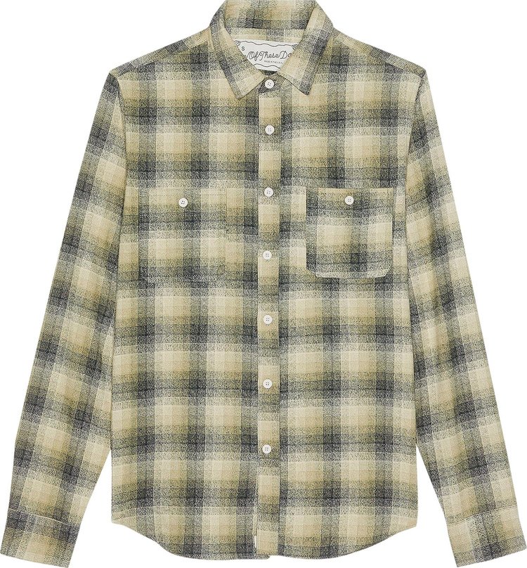 One Of These Days San Marcos Flannel 'Olive'