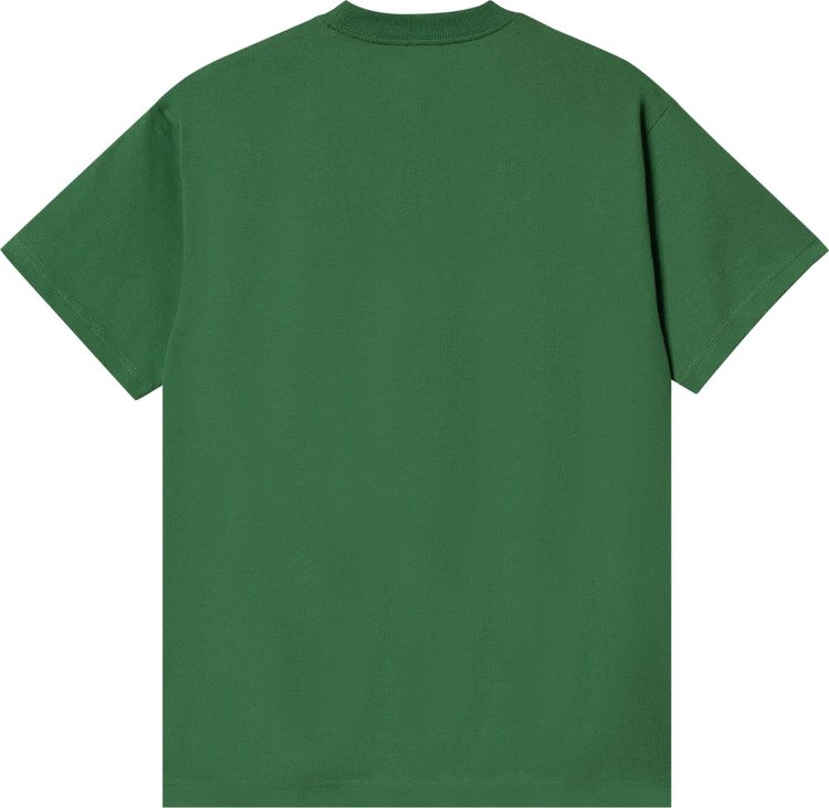 Carhartt WIP Short Sleeve Nine To Five Past T Shirt Aspen Green