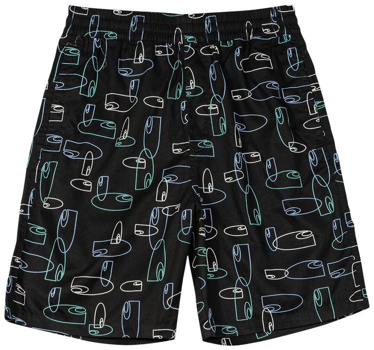 Carhartt WIP Sumor Short BlackOutline Print