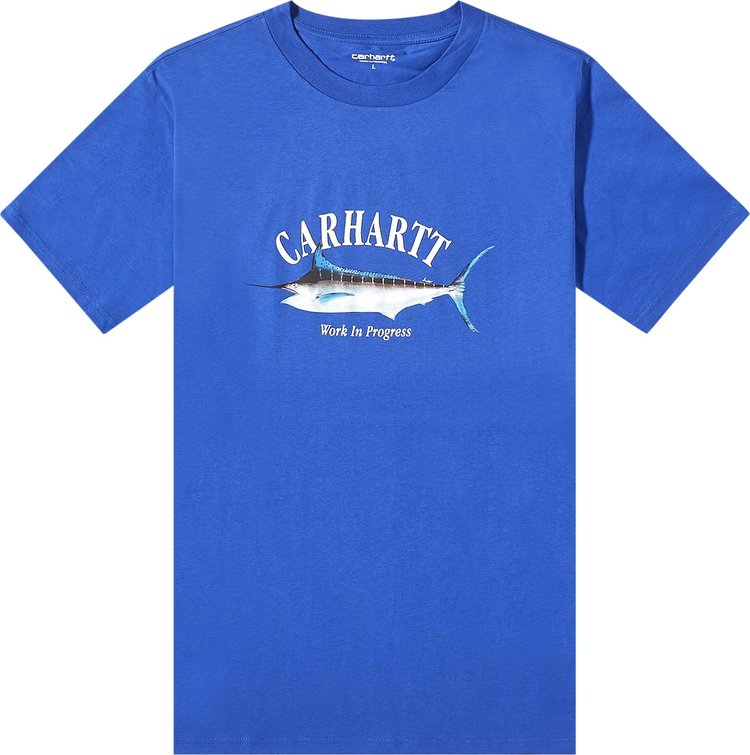 Carhartt WIP Short-Sleeve Marlin T-Shirt 'Lazurite'