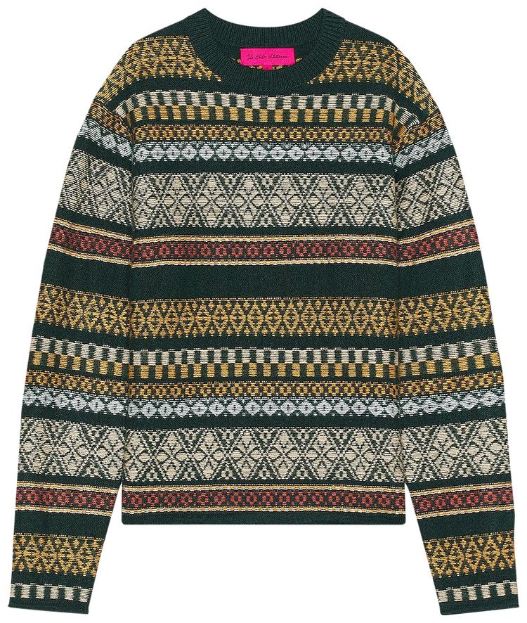 The Elder Statesman Hazy Isle Crew Multicolor