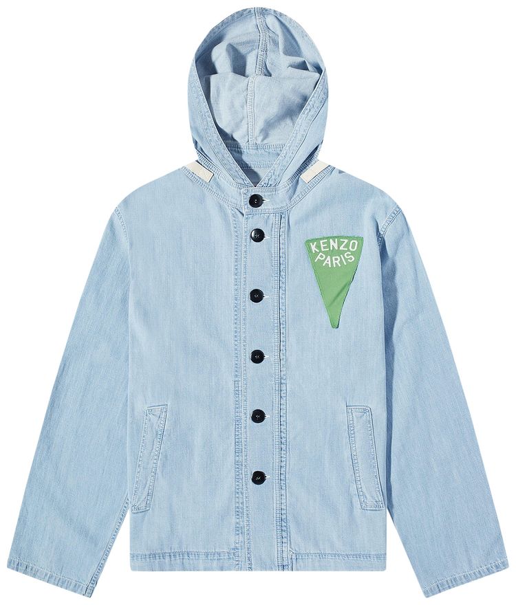 Kenzo Paris Nautical Parka Blue