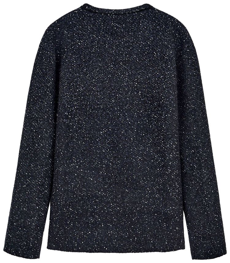 Jil Sander Merino Wool Sweater Open Blue