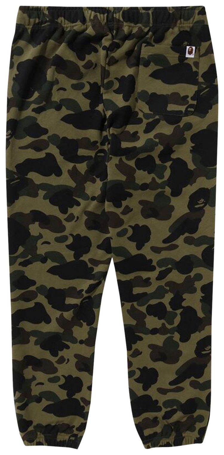 BAPE 1st Camo Shark Sweatpants Green
