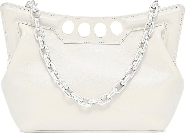 Alexander McQueen The Small Peak Bag 'Soft Ivory'