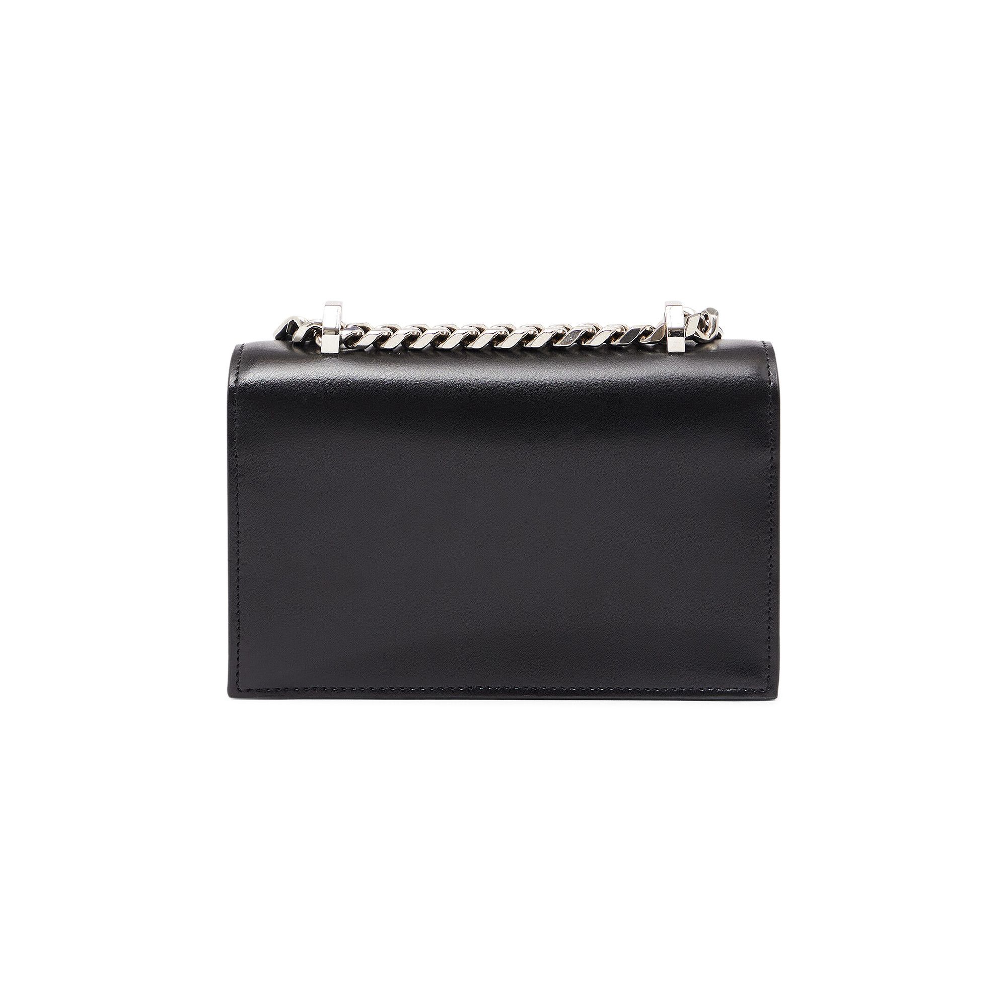 Buy Alexander McQueen The Biker Mini Jewelled Satchel 'Black