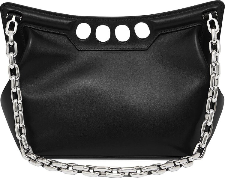 Alexander McQueen The Small Peak Bag Black