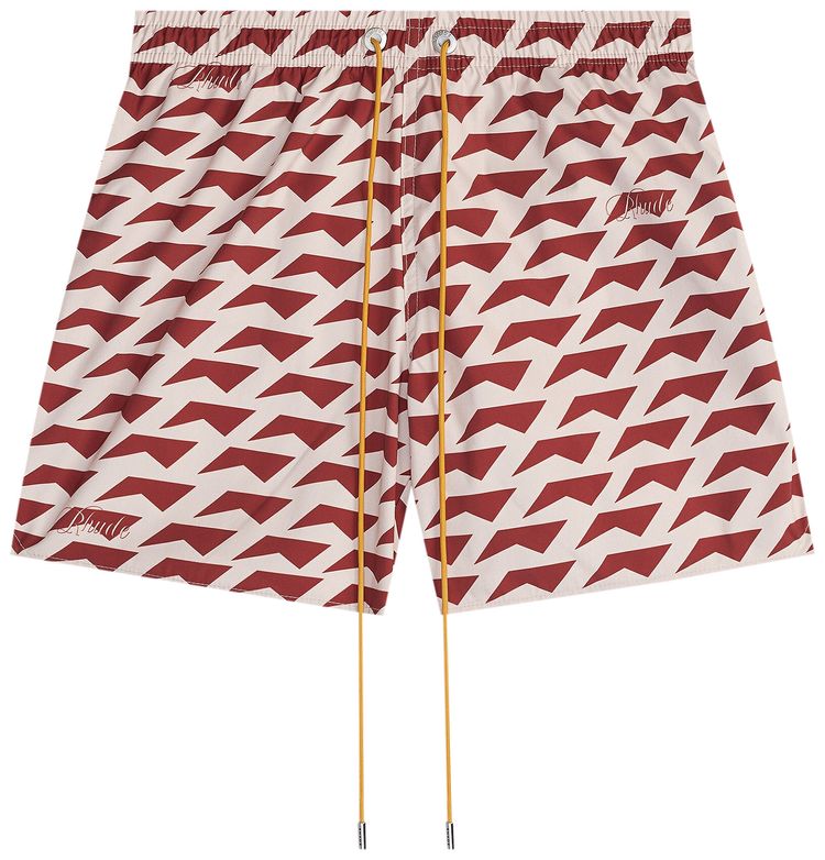 Rhude Dolce Vita Swim Short RedCream