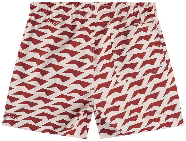 Rhude Dolce Vita Swim Short RedCream