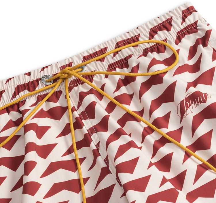 Rhude Dolce Vita Swim Short RedCream