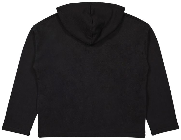 032C Oversized Mask Hoodie Black