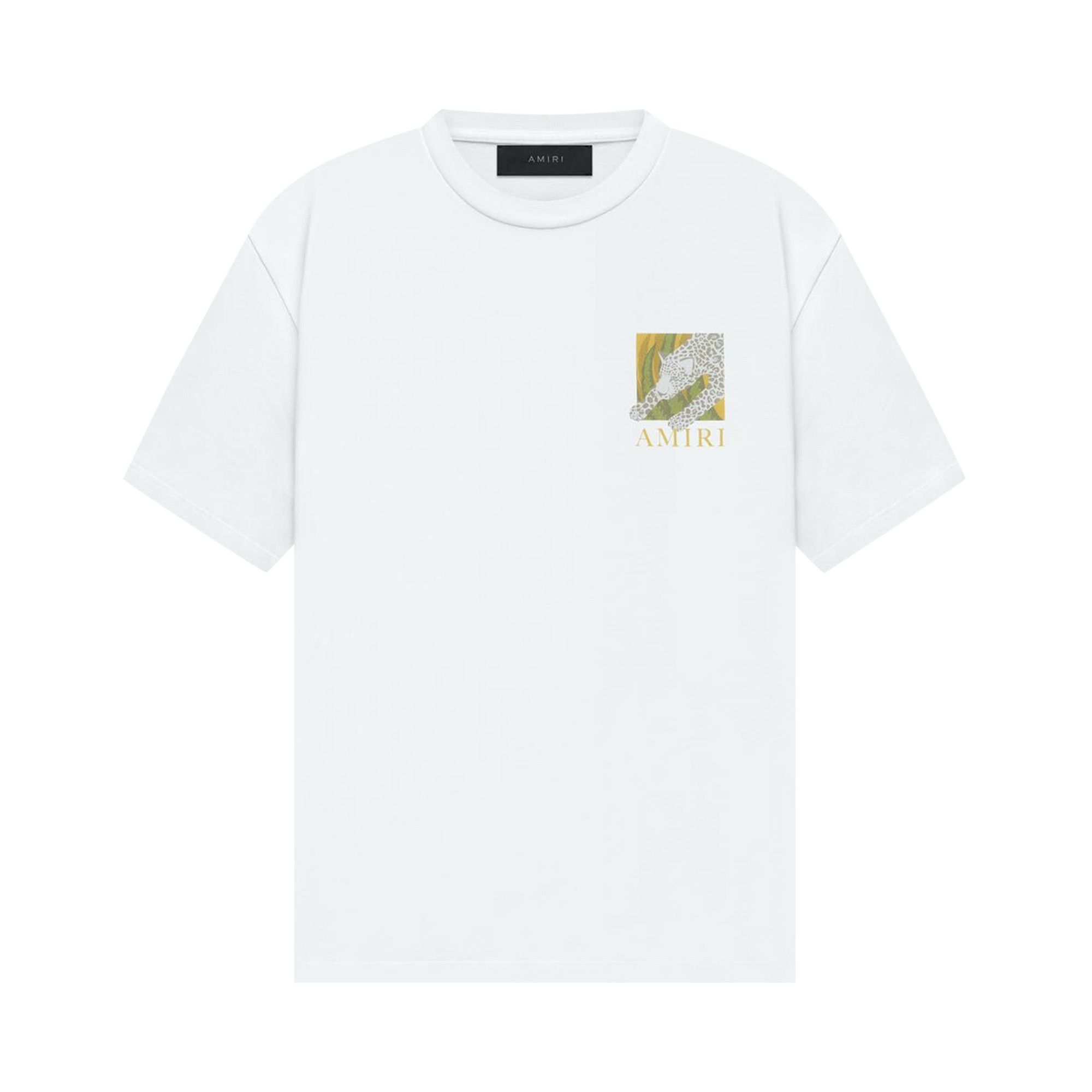 【AMIRI】メンズ LEOPARD TEE Tシャツ AMJYTE1020-100 Buy Amiri Leopard Tee 'White' - AMJYTE1020 100 WHIT | GOAT