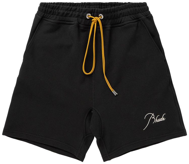 Rhude Pique Short Black