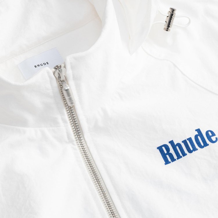 Rhude Palm Track Jacket White