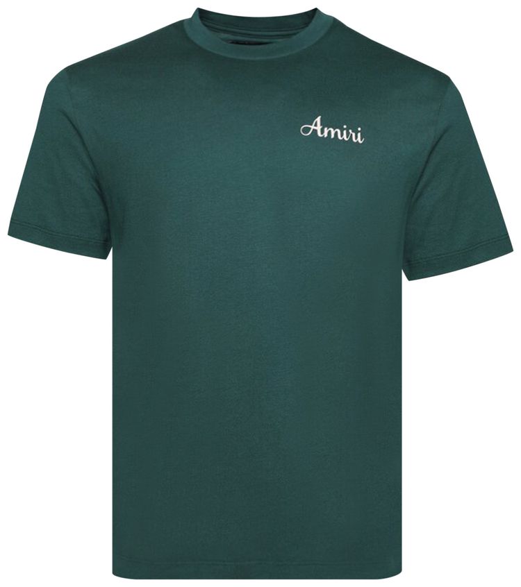 Amiri Lanesplitters Tee Rain Forest