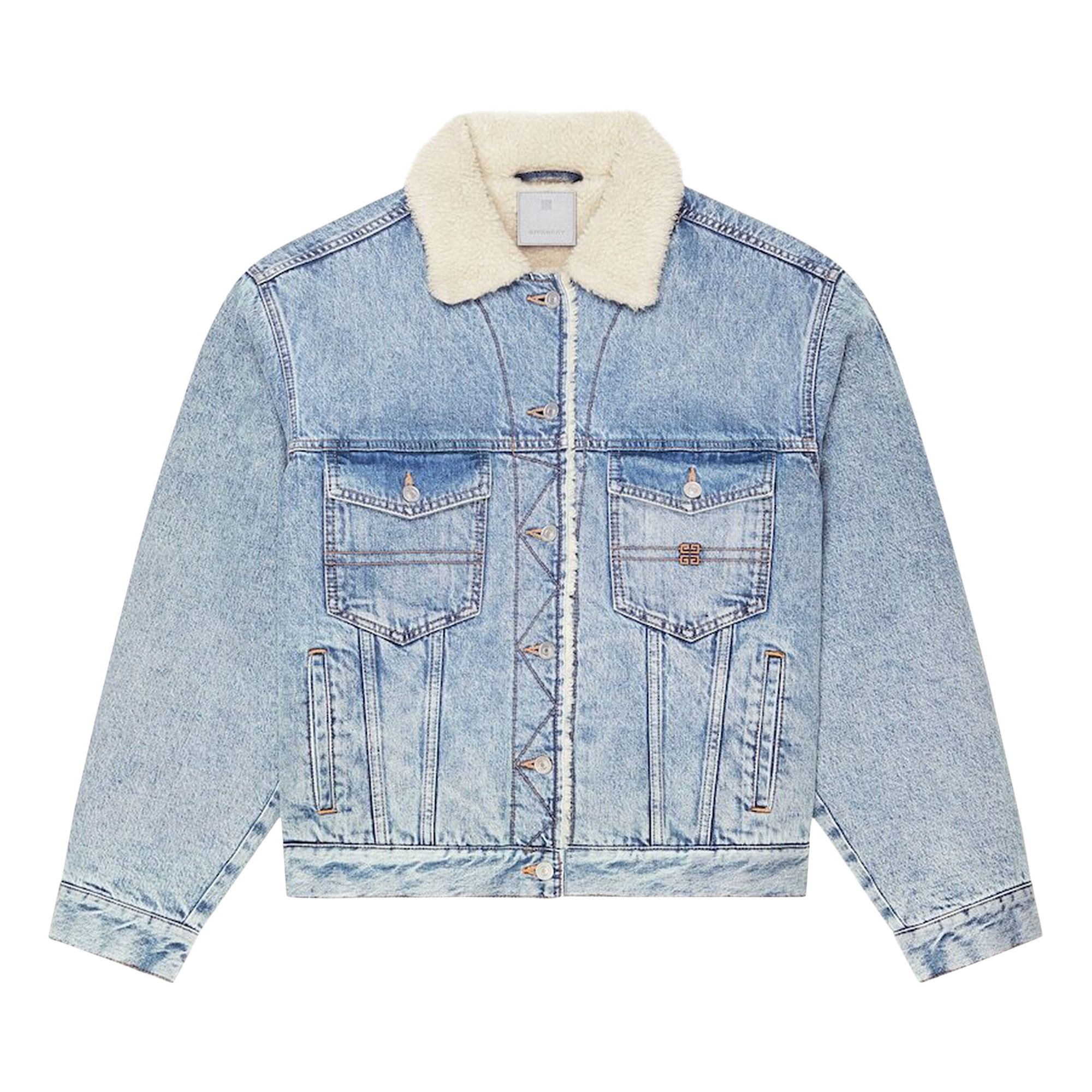 GIVENCHY フリスカラ テニムシャケット BW00L85Y7D 452LIGHTBLUE Buy Givenchy Denim Jacket 'Light Blue' - BW00L85Y7D 452 | GOAT