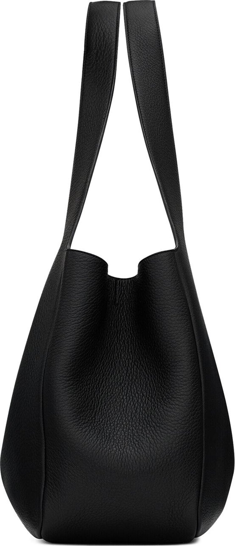 Saint Laurent Bea Leather Tote Bag Black