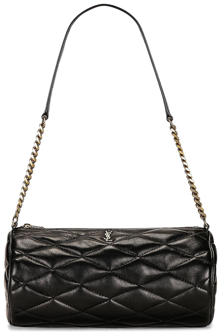 Saint Laurent Medium Sade Tube Bag Black