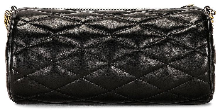 Saint Laurent Medium Sade Tube Bag Black
