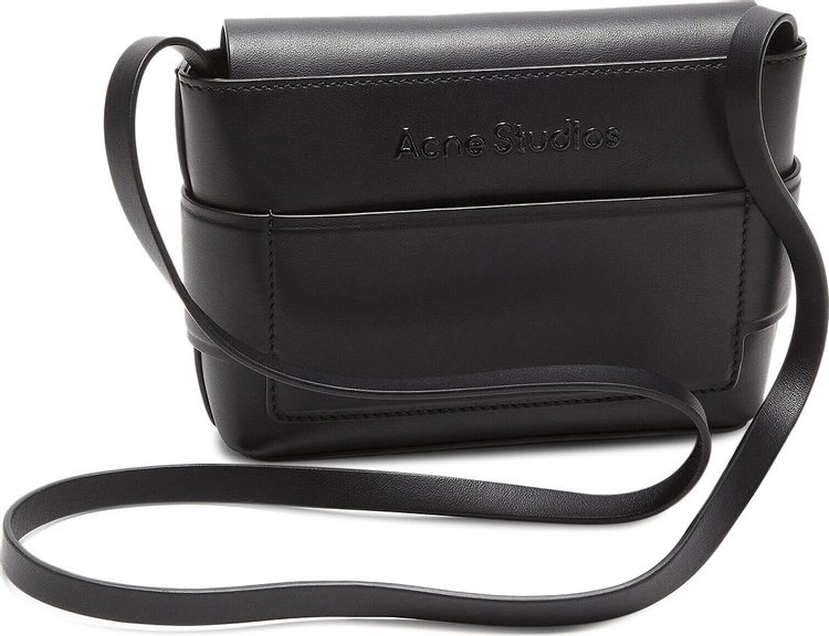 Acne Studios Msubi Mini Crossbody Bag Black