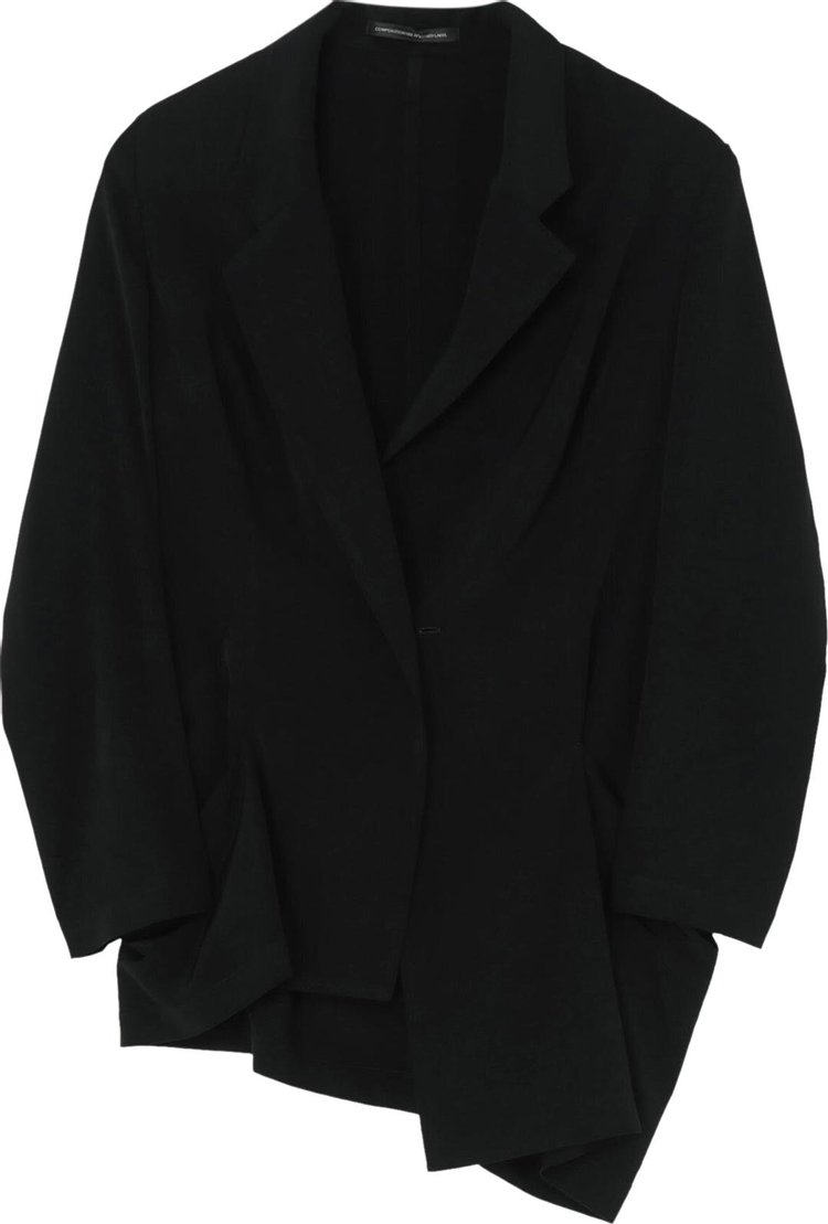 Y's U-Assymetry Jacket 'Black'