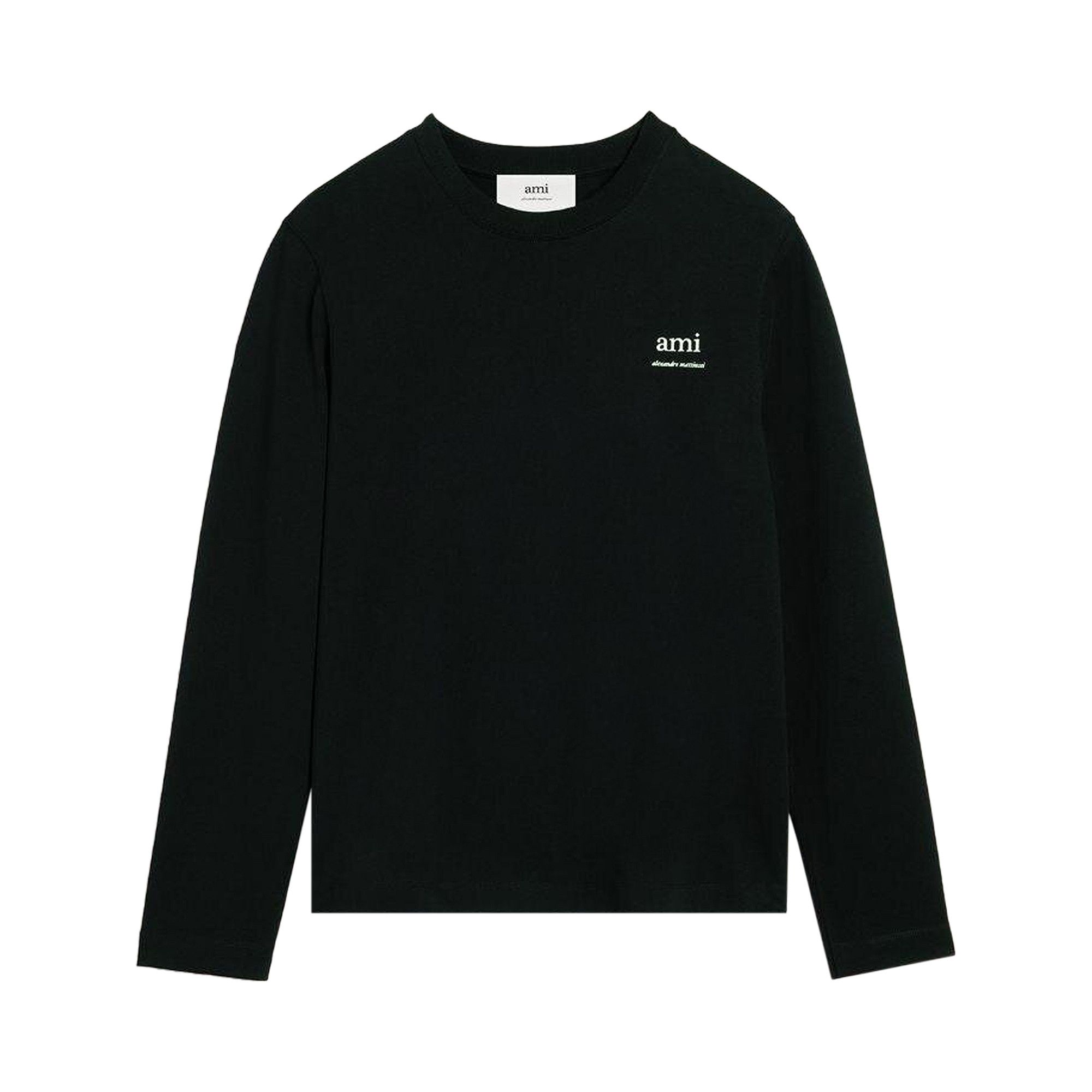 Buy Ami AM Long Sleeve Shirt Black UTS224 726 001 GOAT