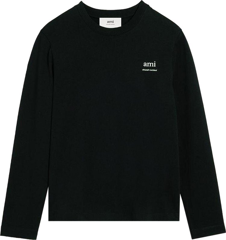 Ami AM Long Sleeve Shirt Black