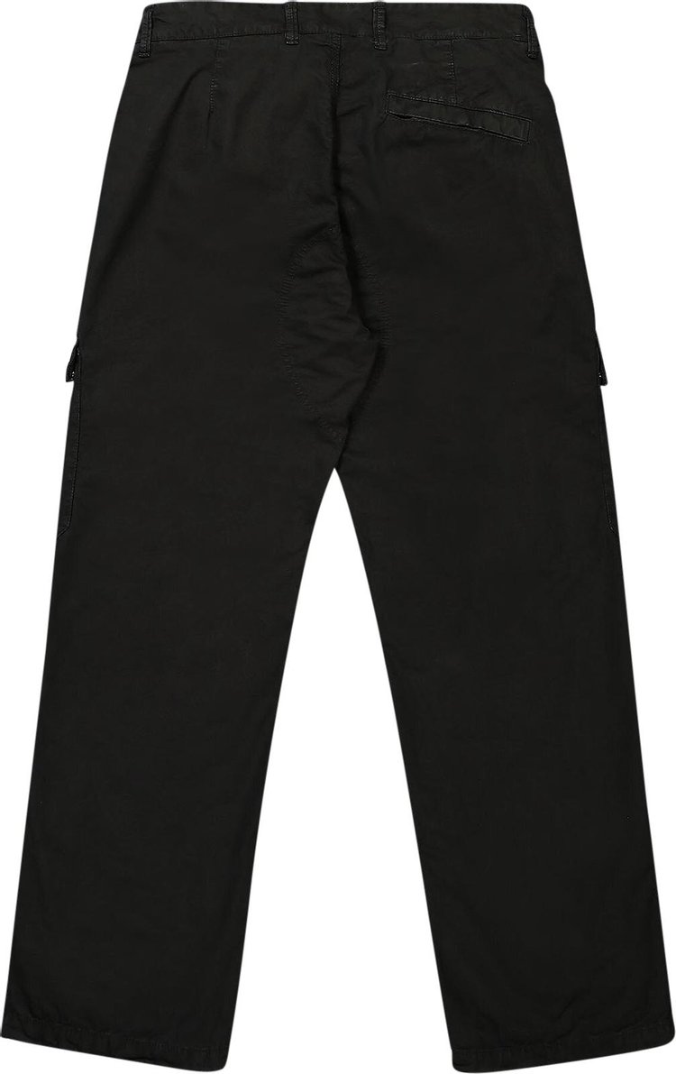 Stone Island Canvas Cargo Pant Black