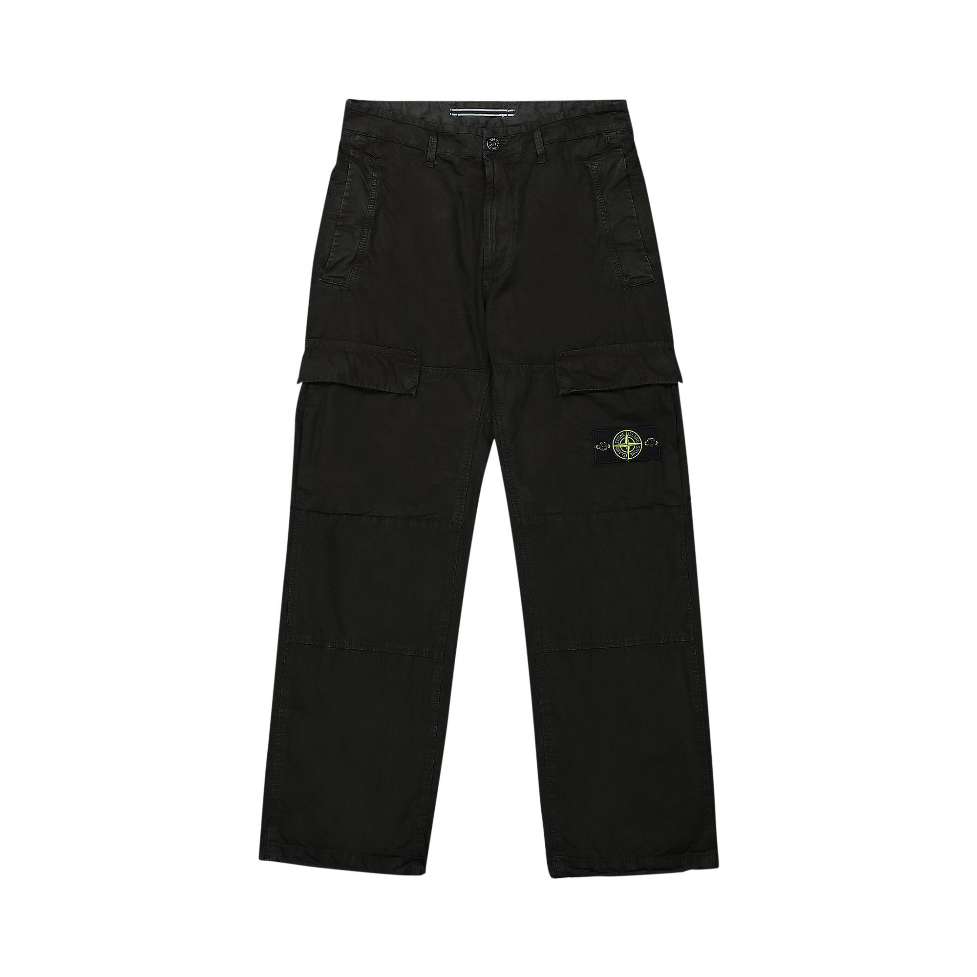 人気ブランドバ40代 Buy Stone V0129 8015311WA - 'Black' Pant Cargo Canvas Island パンツ