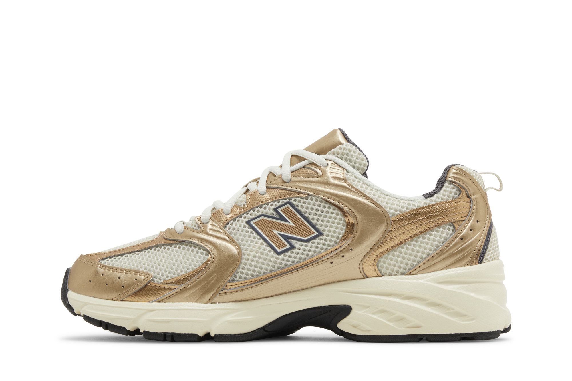 new balance metallic rose gold