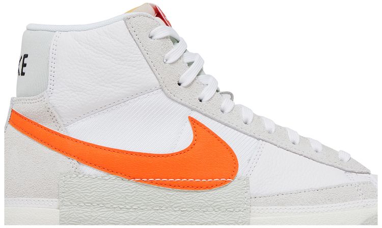 Nike Blazer Mid 77 Pro Club Remastered   White Safety Orange