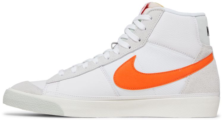 Nike Blazer Mid 77 Pro Club Remastered   White Safety Orange