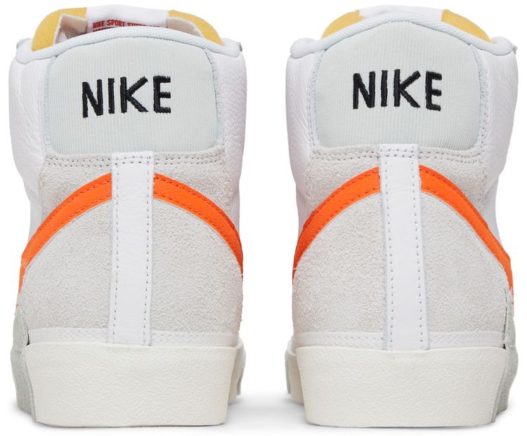 Nike Blazer Mid 77 Pro Club Remastered   White Safety Orange