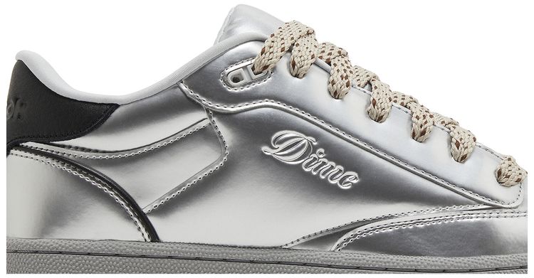 DIME x Reebok Club C Bulc Metallic Silver