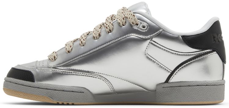 DIME x Reebok Club C Bulc Metallic Silver