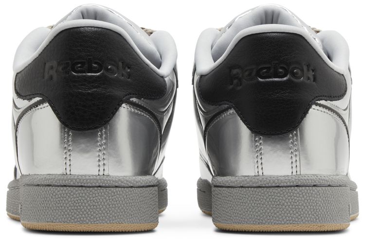 DIME x Reebok Club C Bulc Metallic Silver