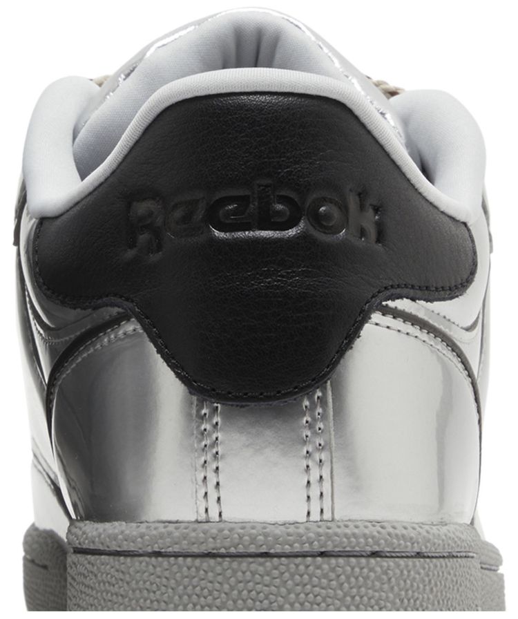 DIME x Reebok Club C Bulc Metallic Silver